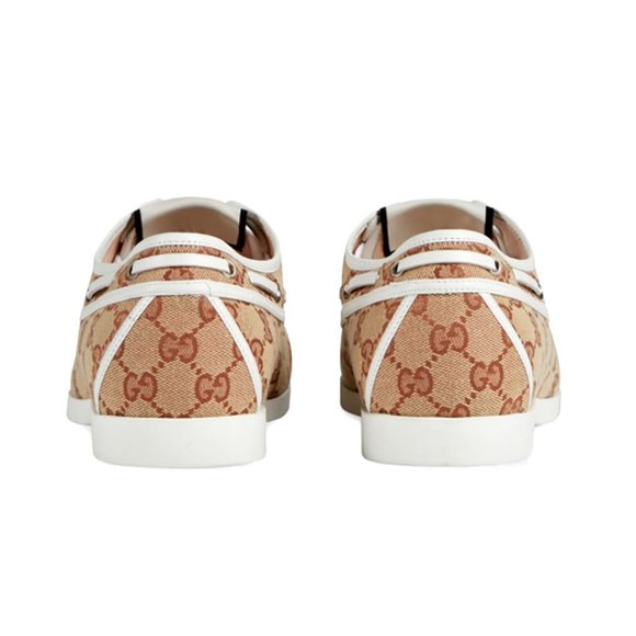 Gucci Men's Original GG Canvas Boat Shoes - Picture 4 of 10